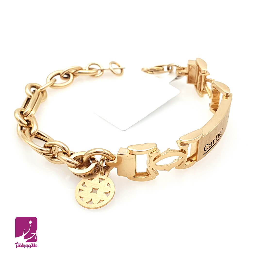 دستبند طلا زنانه کارتیر