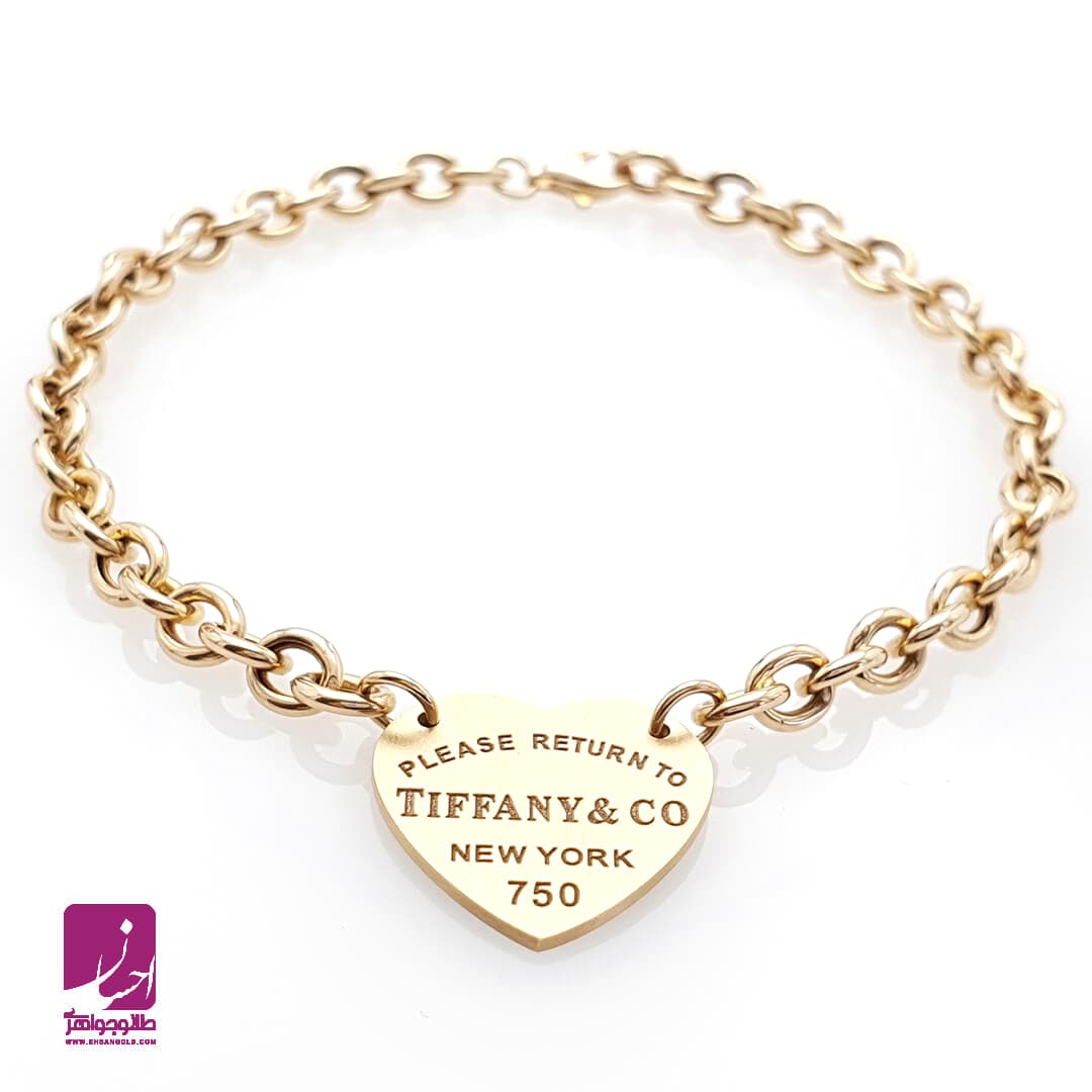دستبند طلا تیفانی هارت (Tiffany)